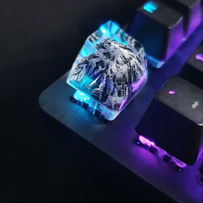 Handmade Apollo Resin SA R1 Key Cap,artisan Key Cap for Cherry MX ...