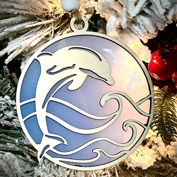 Sea Life Christmas Ornament SVG Sea Creatures Christmas Ornament SVG Under the Sea Christmas
