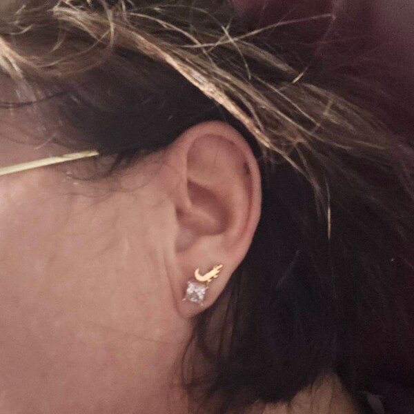 Womens hanukkah earrings