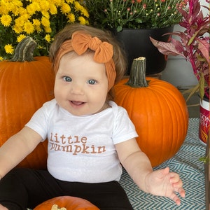Fall Baby Onesie® Little Pumpkin Baby Onesie®s Cute Fall Onesie® Cute ...