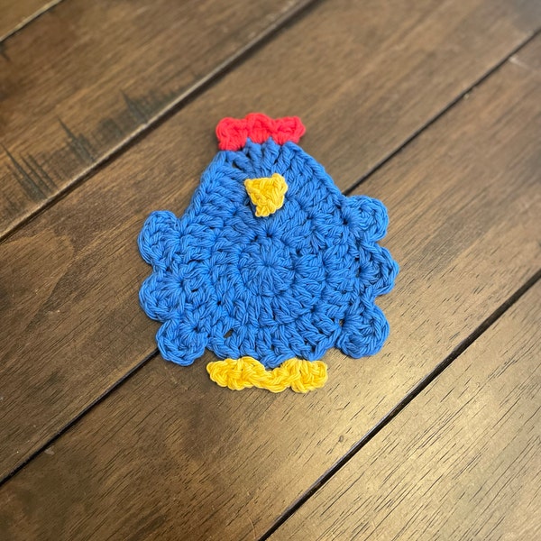 Penny Rug Coaster Pattern Henny Penny Coaster Digital Crochet Pattern, Instant Download Easy Mug ...