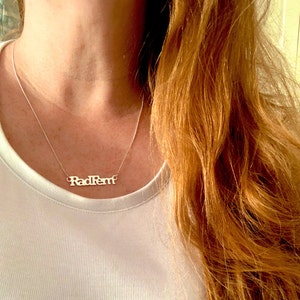 Hand-stamped Silver Necklace Choose 