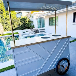 DIY Cake Cart - Drink Cart - Catering Cart - Candy Cart Plans (#0101) Standard and Metric
