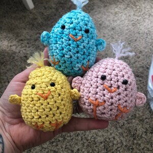 Chick in Egg Crochet Pattern PDF Crochet Chick in Egg Easter - Etsy UK