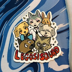 Beastars Room 701 Legosi Squad Etsy Canada
