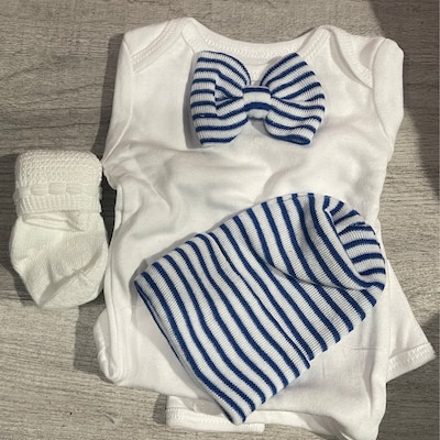 Baby Wool Bow Tie Accessory Set – Soft & Stylish (3-Piece) main image 1