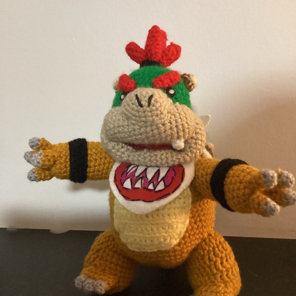 Bowser Jr Crochet Pattern ~ Amigurumi PDF ~ ENGLISH Instructions Only ...