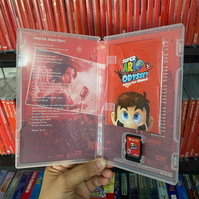 スーパーマリオ オデッセイ マニュアル v2 - Etsy 日本