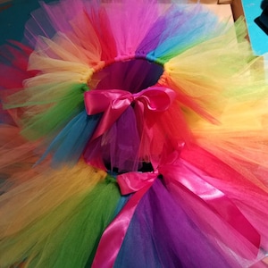 adult orange and black tutu