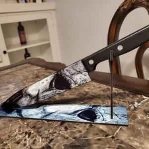 Friday the 13th Jason Voorhees Kitchen Knife With/without Sublimated ...