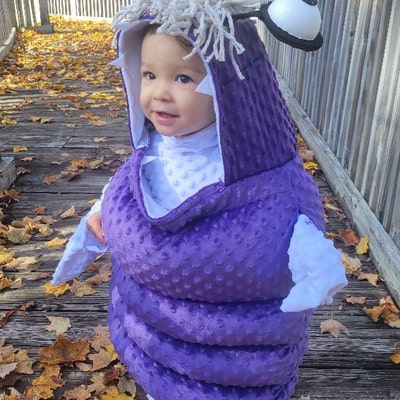 Boo Costume, Purple Monster Costume - Etsy
