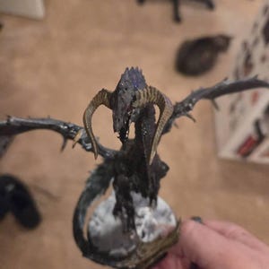 Adult Black Dragon by Mini Monster Mayhem | Unpainted | Print on