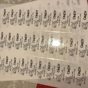 Snow added a photo of their purchase