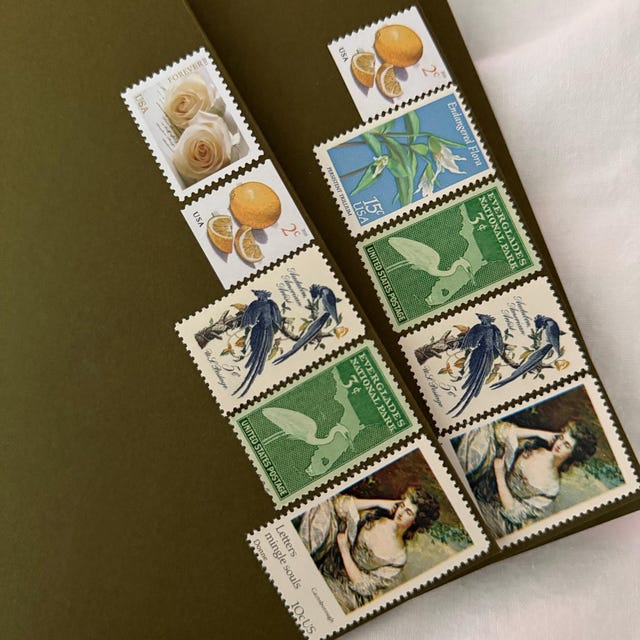 6セント アポロ8号 月面切手 .. 未使用の米国郵便切手 .. 10枚パック