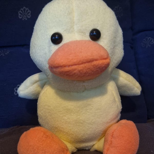 Duck Toy Sewing Pattern Stuffed Animal Pattern PDF Instant Download