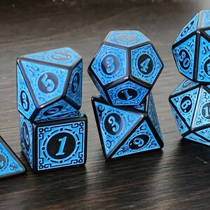 Runes RPG Dice Set / Dice for Dnd / Standard Dice for D&D, Dungeons and ...