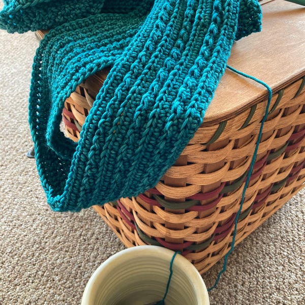 Pattern for Oval Rug, Size of Rug 33x21.6