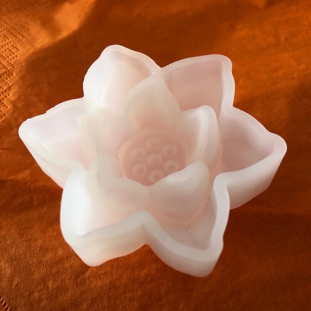 3D silicone Lotus flower candle mold - lotus soap resin mold - homemad –  The Handmade Charm