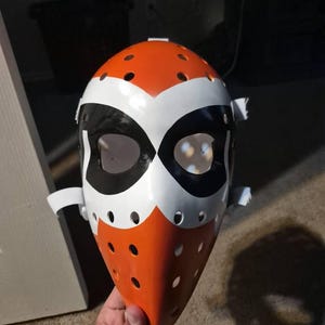 Wayne Stevenson Ice Hockey Mask Goalie Helmet 1:1 Scale Home Decor