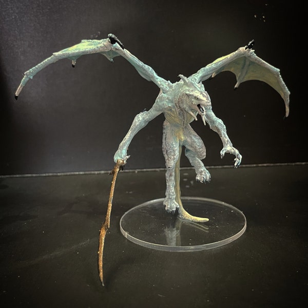 Lord Of The Print White Abishai Miniature – D&D / DnD / Pathfinder RPG