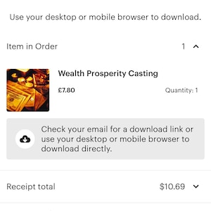 Wealth Prosperity Casting