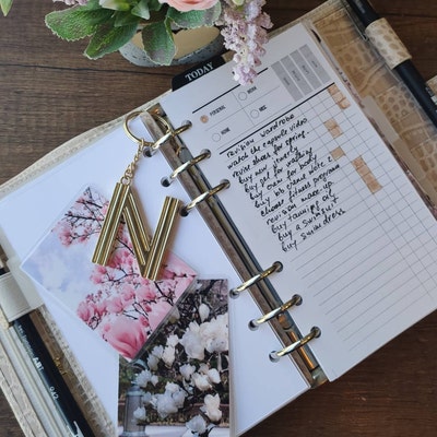 Month on Two Pages Printables for Personal Size, Undated Monthly ...