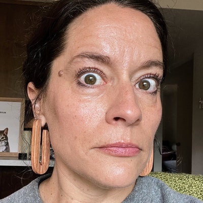 Stackable Wood Bracelet, Colorful Bangle, Handmade Bangle, Wood