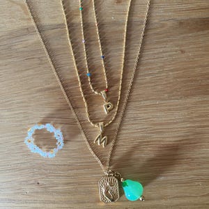 18K Gold Sun Star Moon Necklace, Waterproof Tarnish Resistant Necklace, Star Signet Necklace, Polaris Star Necklace, Crescent Moon Necklace