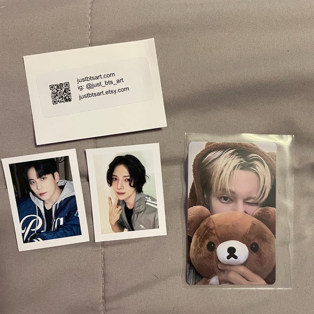 Ateez Golden Hour Pt 2 Fc Photocards Tiara Version -preorder