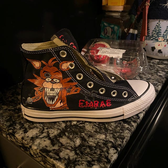Five Nights at Freddy's Custom Shoes - Etsy
