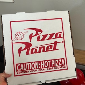 Pizza Planet Pizza Boxes for Party Events and Collectors - Etsy