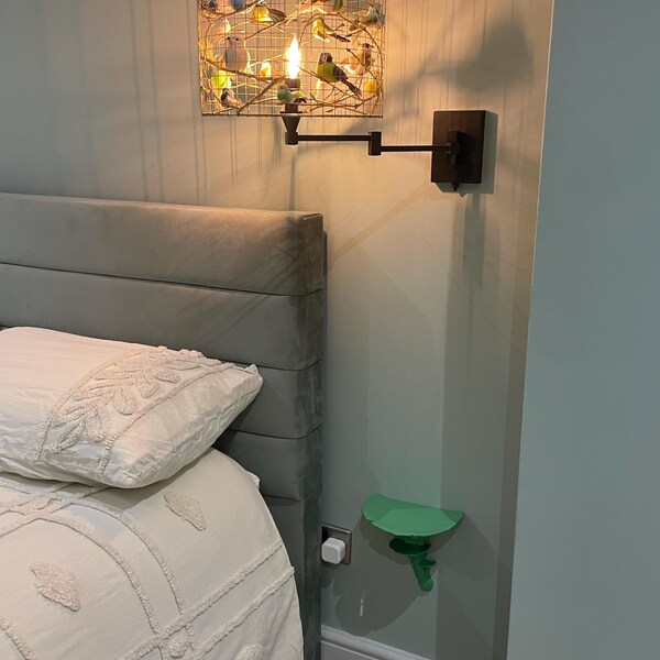 Mushroom Floating Shelf - the Amanita Fungus, Fungi Wall Shelf ...