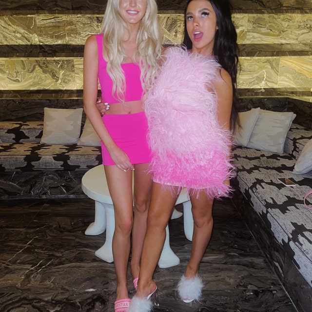 Aston shocking pink ostrich feather dress for cocktail party dress - Shop  sginstar One Piece Dresses - Pinkoi