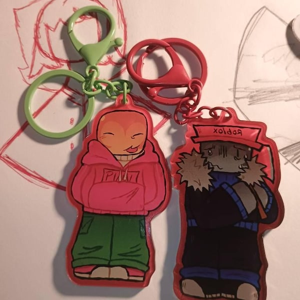 Andrew or Ivan Bad Things Double-sided Keychains - Etsy