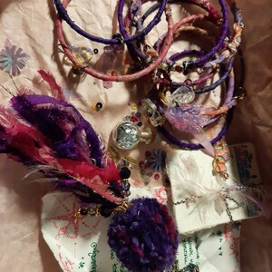Bohemian Recycled Sari Silk Fairytale Fairy Hairwraps Faerie - Etsy