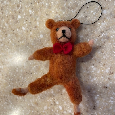 Enchanted Forest Needle Felting Kit - Green Wing Fairy Mom Kid Friendly Diy 6inch 4inch Beginner S Instruction Included