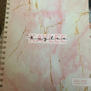 Custom Notebook Labels for School // Notebook Decoration | Etsy