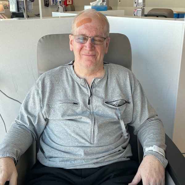 Men's 5 Zipper Easy Port Access Chemo Shirt - Best Gift for Cancer