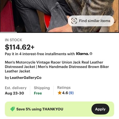 Vintage Slim Fit Black Leather Jacket