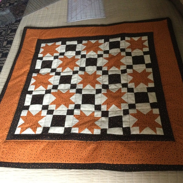 Fall Stars -- PDF Quilt Pattern -- Fall Quilt -- Instant Download - Etsy