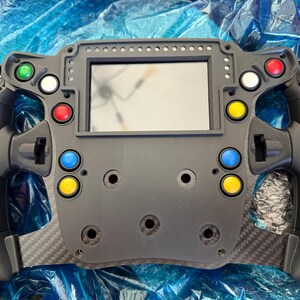 レッドブルF1ステアリングホイール3Dモデル：Sim Racing STLファイル