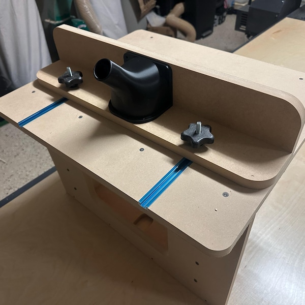 DIY Router Table Plans: Compact Benchtop Design (PDF Download) - Etsy