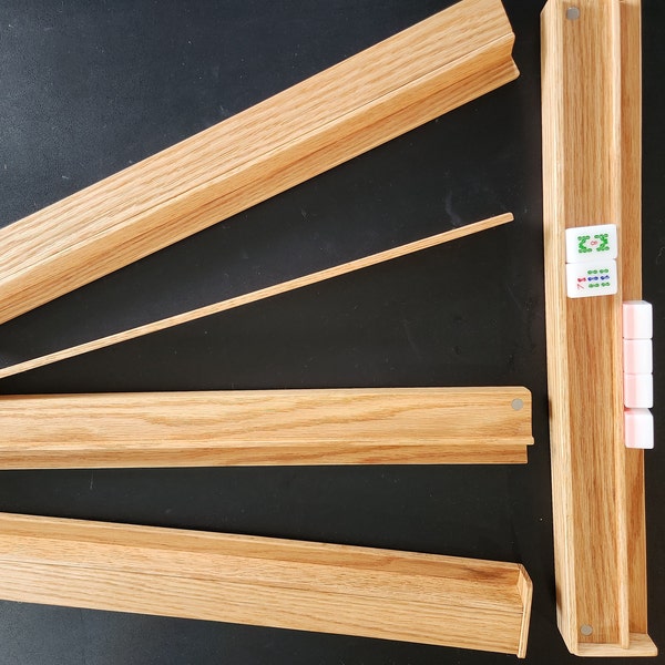 Mah Jongg Tile Racks With Magnetic Pushers - Etsy