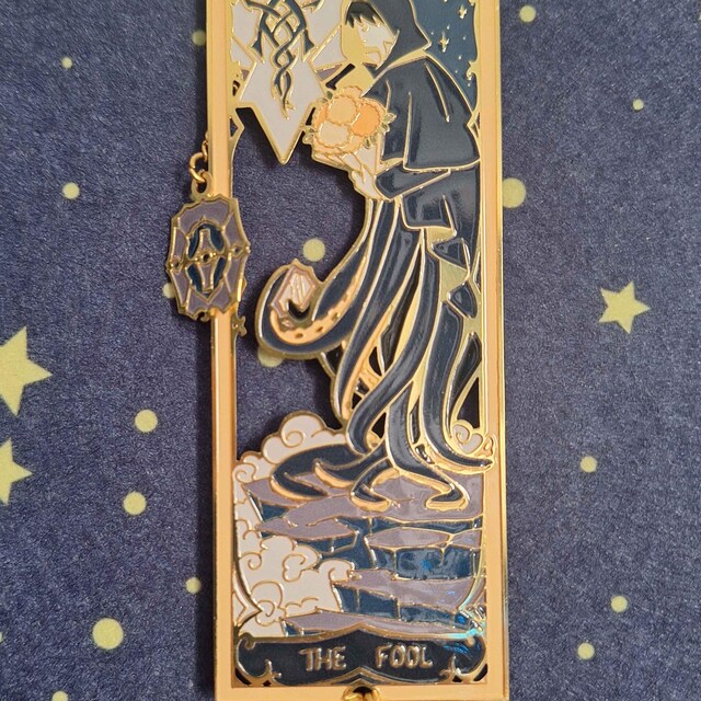 Tarot Card: the Fool | LOTM | Mr Fool | Enamel Bookmark / Charm