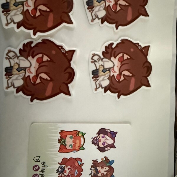 Uma Sticker Set Assorted Uma Musume Stickers, Series 2 - Etsy