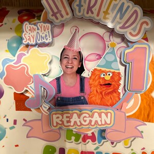 Ms Rachel Custom Cake Topper / Ms Rachel Centerpiece / Birthday Party ...