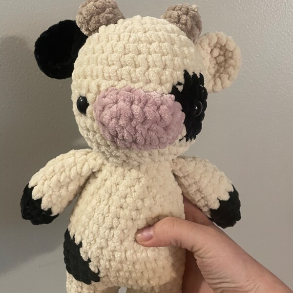 Cow Plush Crochet Pattern Cow Pattern Baby Cow Amigurumi PDF Crochet