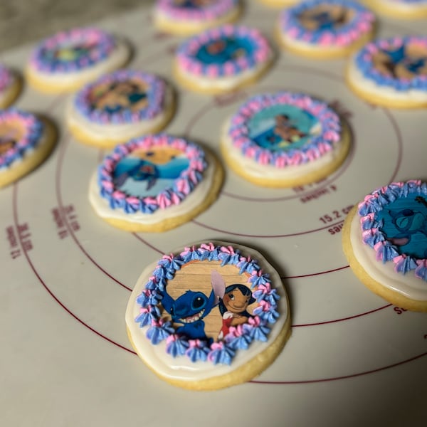 Printable Lilo and Stitch Party Cupcakes Toppers, Stitch Party Cupcakes ...