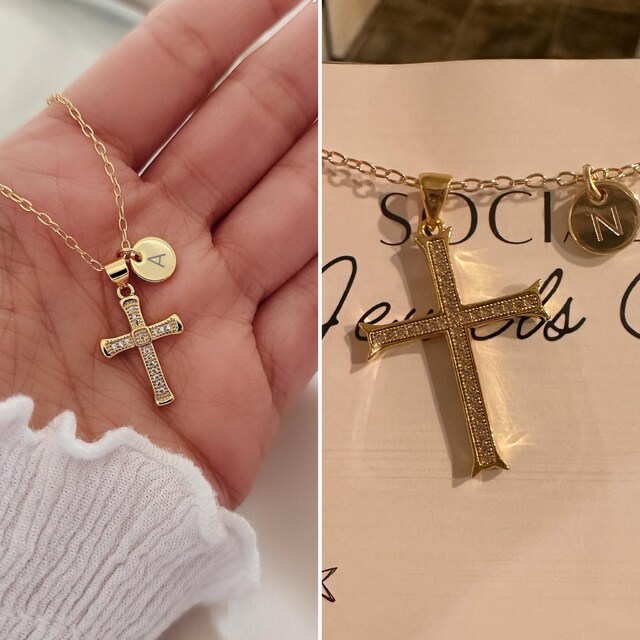 Collana Rosario Riempita D'oro 18k: Ciondolo Di Maria - Foto 6