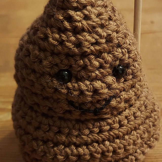 Poopy Crochet Pattern, Positive Poo Emoji Toilet Theme Crochet Pattern, Amigurumi  Poo Prank Gift Ideas Crochet Pattern, Crochet Keychain Poo 